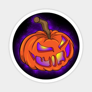 Magical Halloween Pumpkin Magnet